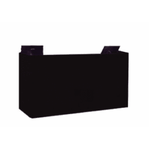 Cache régie velours noir 16'