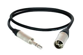 Fil XLR Male à 1/4