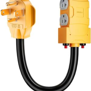 Adaptateur prise 30A 240V à 2x 20A 120V ) prise sècheuse)