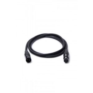 Digiflex HDMX3 HiFlex 3-Pin XLR Male to XLR Female DMX Cable - 3ft